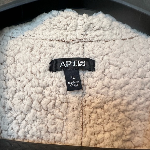 Apt 9 “shearling” coat. - Picture 2 of 4